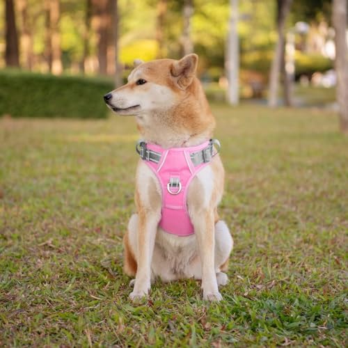 PHOEPET No Pull Dog Harness, Unique Colors Reflective Adjustable Dog Vest - Image 5