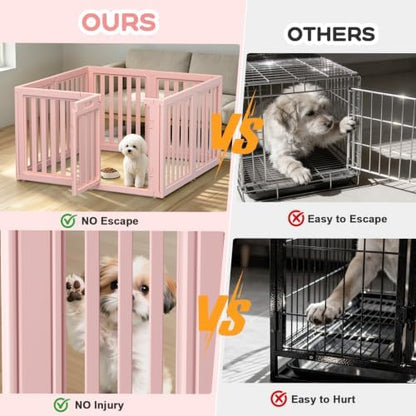 Dog Playpen Indoor, Puppy Playpen, 8 Panels - Image 3