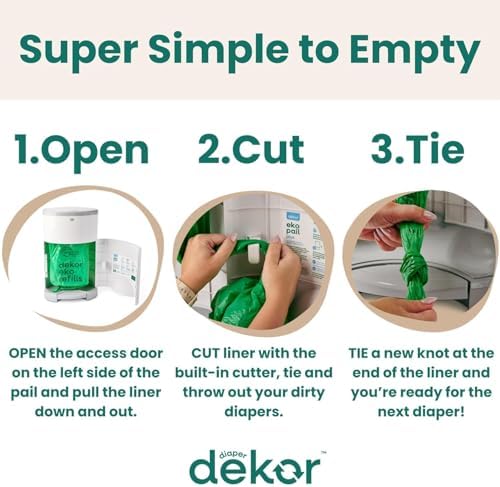 Diaper Dekor EKO Classic Diaper Pail - Image 4