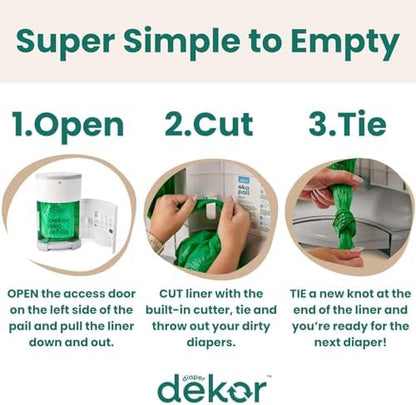 Diaper Dekor EKO Classic Diaper Pail - Image 4