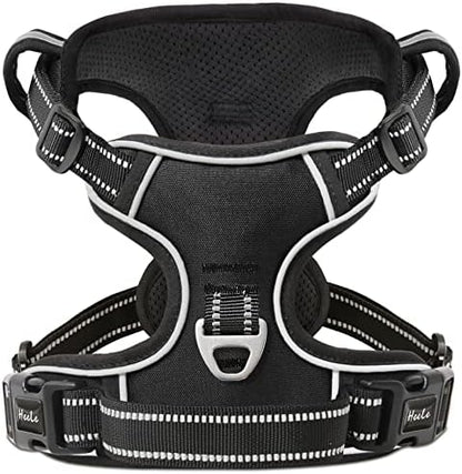 HEELE Dog Harness, No Pull Adjustable Padded Reflective Harness - Image 2
