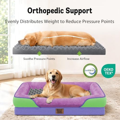 Chez Paw Orthopedic Washable XXL Dog Bed - Image 2