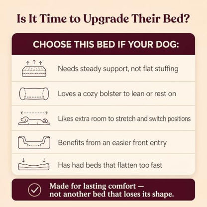 Cooling Orthopedic Dog Bed for Large Dogs, Memory Foam, Washable Cover - Image 4