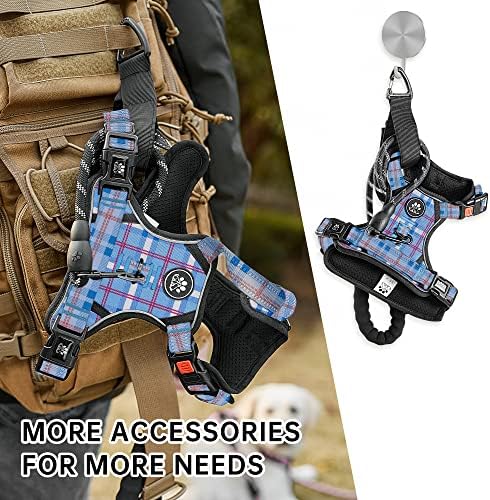 NESTROAD Dog Harness for Medium Sized Dog, No Pull Dog Vest Harness Set - Image 6