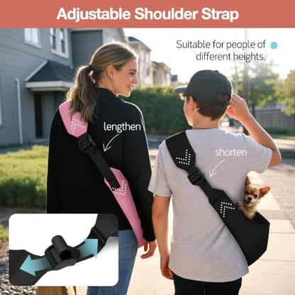 YUDODO Adjustable Dog Sling Carrier - Image 3