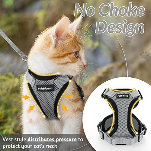 rabbitgoo Cat Harness and Leash Set, Escape Proof Vest - Image 2
