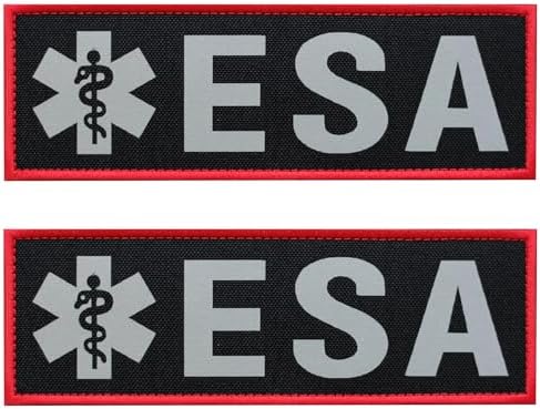2 Pcs Reflective ESA Patch by FITZNORA