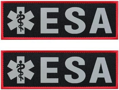 2 Pcs Reflective ESA Patch by FITZNORA