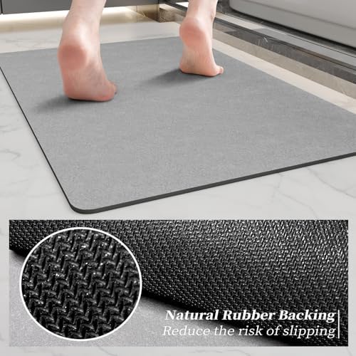 Bath Rugs 32x17-Diatomaceous Earth Stone Bath Mats - Image 4