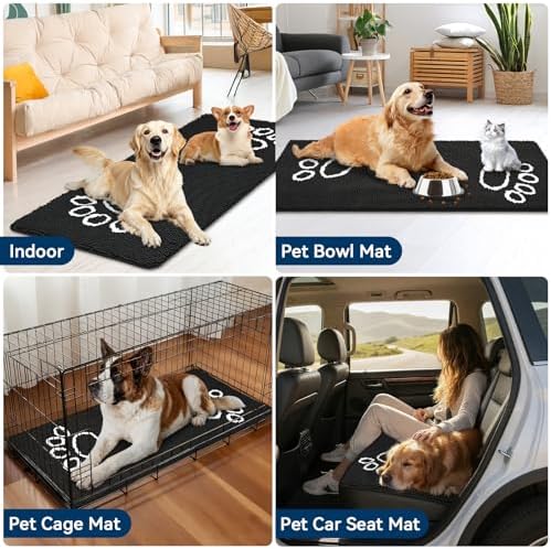 Bcoimo Super Absorbent Dog Door Mat - Image 6