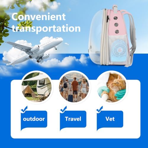 Large Cat Backpack Carrier - Image 6