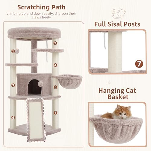 Gitelsnour Corner Cat Tree Tower - Image 5
