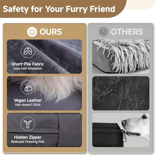 Waterproof Dog Crate Bed Pad, Washable Reversible Outdoor Wipeable Dog Bed - Image 4
