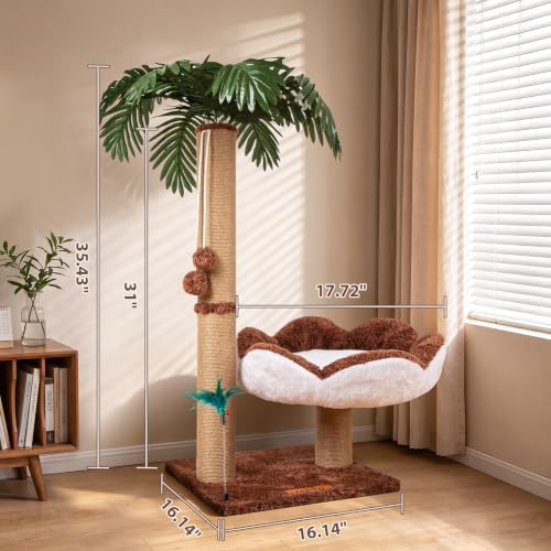 2-in-1 Plant Cat Scratching Post - Image 2