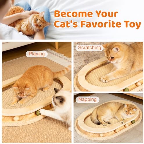 Cat Scratcher, Sisal Scratch Pad - Image 3