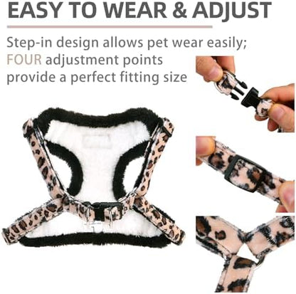 PUPTECK Dog Harness and Leash Set Small Sized, Step in No Pull Adjustable Puppy - Image 3