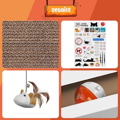 Cat Scratcher Laptop Cat Toy - Image 5