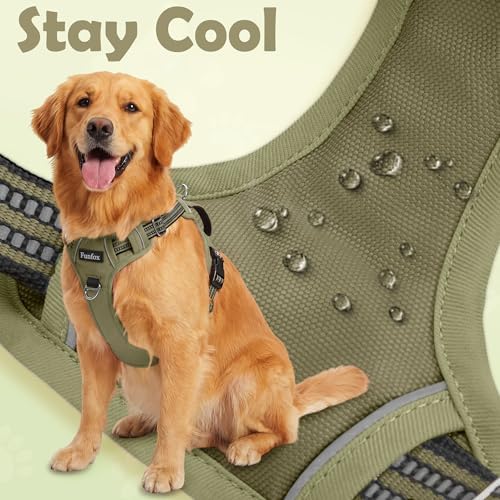Funfox Dog Harness No Pull, Adjustable Pet Vest Harness, Super Soft Material - Image 5