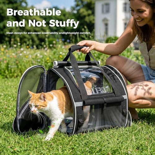 Lekereise Expandable Cat Backpack Carrier - Image 3