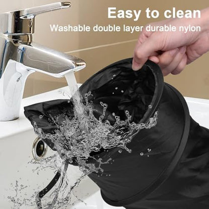 Car Trash Can, 2 Packs 2.6 Gallons Collapsible Car Garbage Can - Image 6