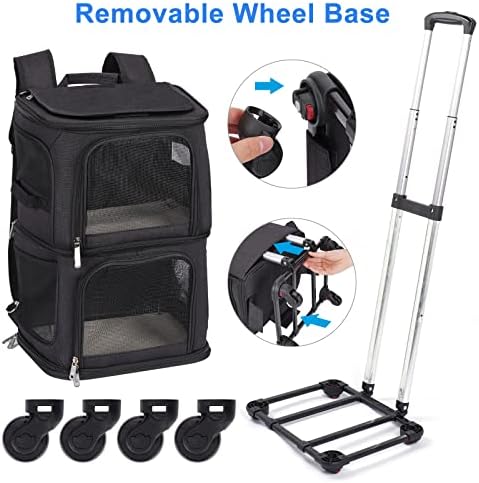 Double Pet Carrier Backpack - Image 5