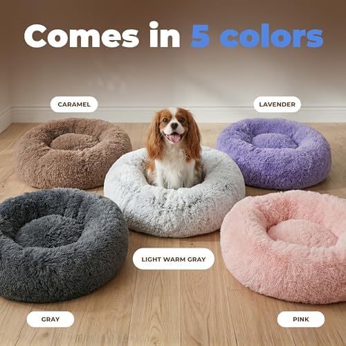 Best Pet Supplies Round Calming Dog Bed - Image 6
