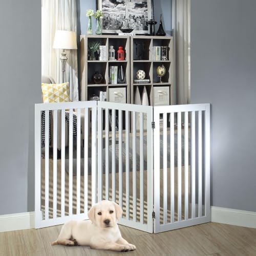 unipaws 36”H Free Standing Pet Gate - Image 2