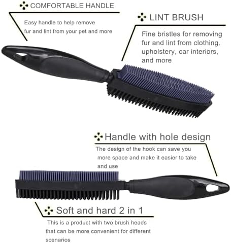 Premium Rubber Pet Hair Brush - Image 4