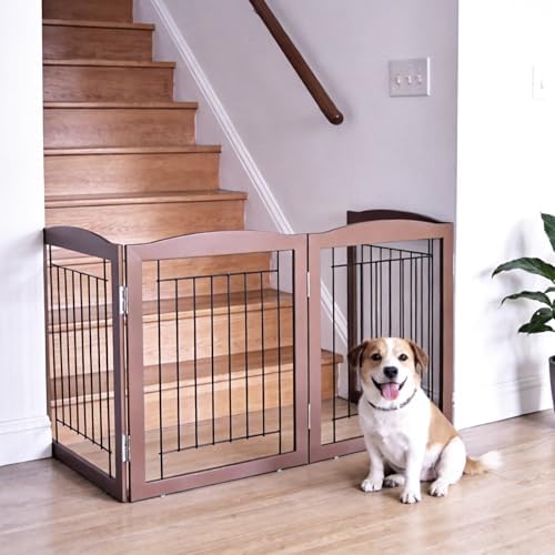 ZJSF Freestanding Foldable Dog Gate - Image 3