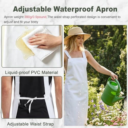 Nanxson Adjustable Waterproof Apron, Work Apron - Image 5
