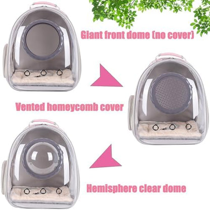 Large Cat Bubble Backpack Carrier, Front Extension - Image 6