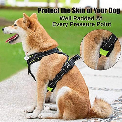 PoyPet No Pull Dog Harness Large, Reflective Vest - Image 6