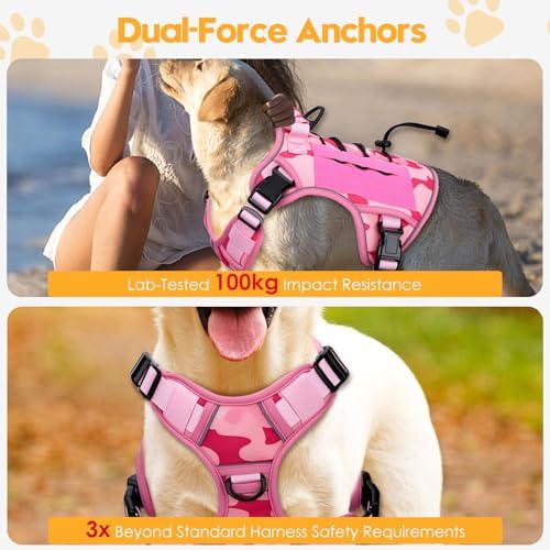 Heavy-Duty Tactical Dog Harness - Image 4