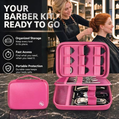 Boobowl Barber Accessories Bag for Clippers and Supplies, Hair Clipper Box - Image 7
