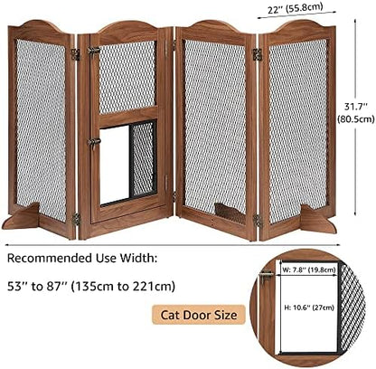 beeNbkks Freestanding Dog Gate - Image 4