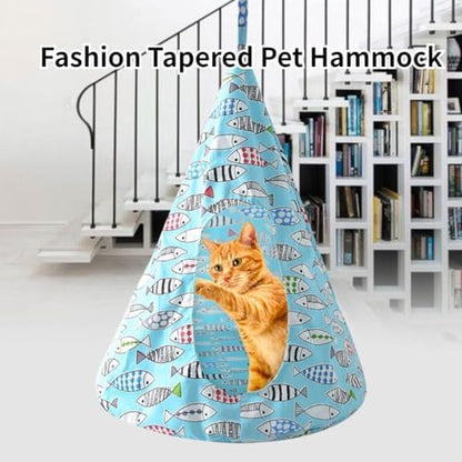 Breathable Cat Hammock Bed Comfortable Hanging Pet Hammock Bed Swing - Image 5