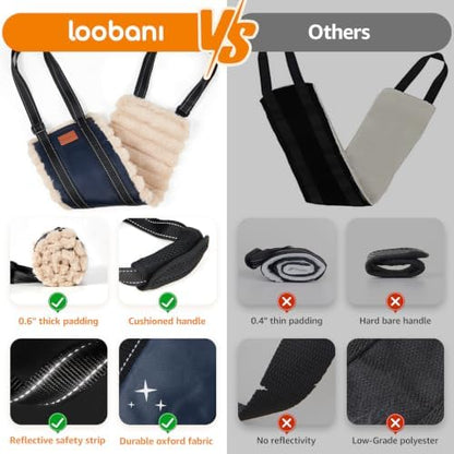 LOOBANI Portable Dog Sling for Medium Dogs Hind Leg Support Weak Rear Legs - Image 7