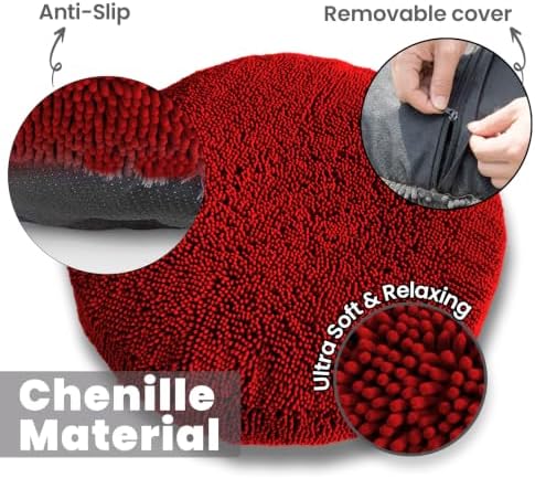 Muddy Mat® Cloud K-9 Bed for Dogs & Cats, Soft & Relaxing Donut Dog Bed - Image 2