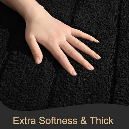 AROGAN Luxury Bathroom Rugs 24x17 Inch，Thick Soft Bath Rug Non Slip - Image 6