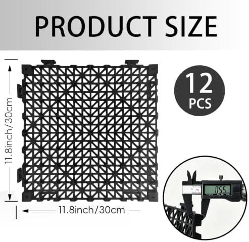 Dog Kennel Pad, Raised Grid Mat - Image 3