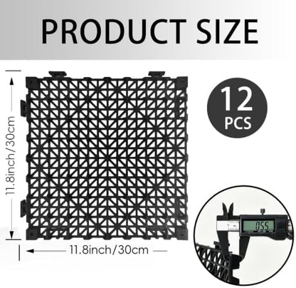 Dog Kennel Pad, Raised Grid Mat - Image 3