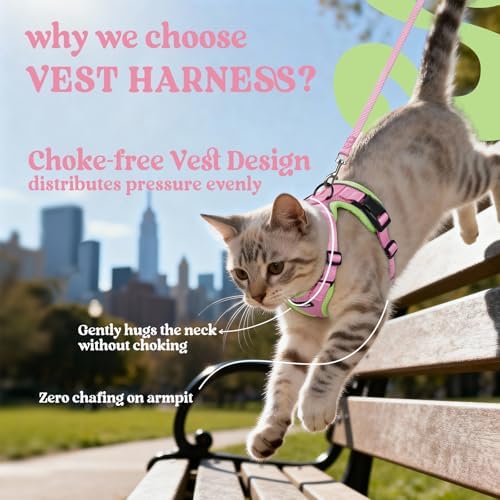 rabbitgoo Cat Harness and Leash Set, Escape Proof Vest - Image 3