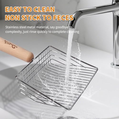 Cat Litter Scoop Metal Litter Scooper - Image 6