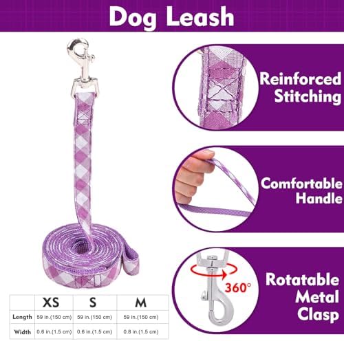 EXPAWLORER Step-in Dog Harness Small Sized Collar and Leash Set - Image 6