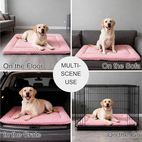 Dog Bed Mat, Reversible Dog Crate Pad - Image 6