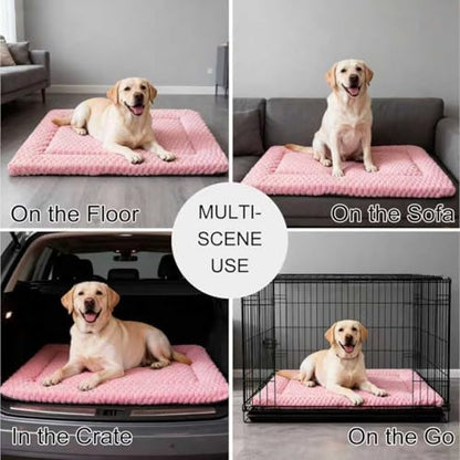 Dog Bed Mat, Reversible Dog Crate Pad - Image 6