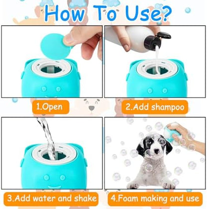 Ponpon 3PCS Dog Bath Brush - Image 4