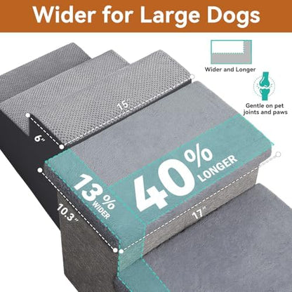 Zerbuger Dog Stairs with Storage - Image 5