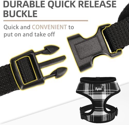 PUPTECK Small Dog Harness and Leash Set No Pull - Image 4