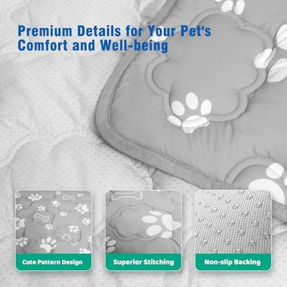 Dog Cooling Mat, Extra Large Cooling Dog Bed Mat - Image 5